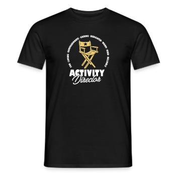 Proud Activity Director Appreciation Professional - Männer T-Shirt - Schwarz - Vorne - AI Model Male 178 light (178cm)