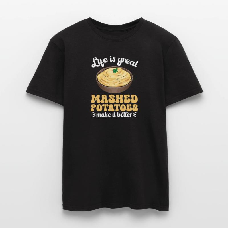 Mashed potatoes Mashed potatoes Men’s T-shirt