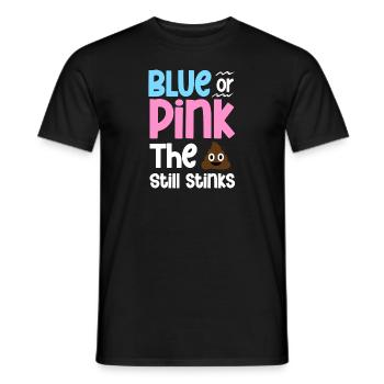 Annonce de bébé sexe révéler drôle fête de bébé - T-shirt homme - noir - Devant - AI Model Male 178 light (178cm)