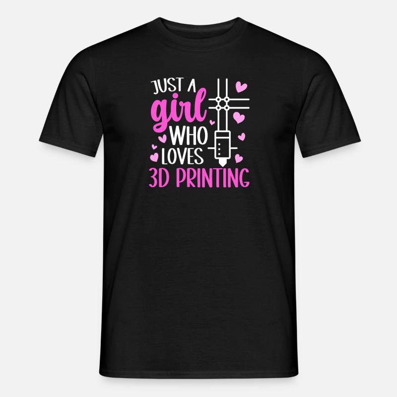 3D Printer 3D Printing - Men's T-Shirt - black