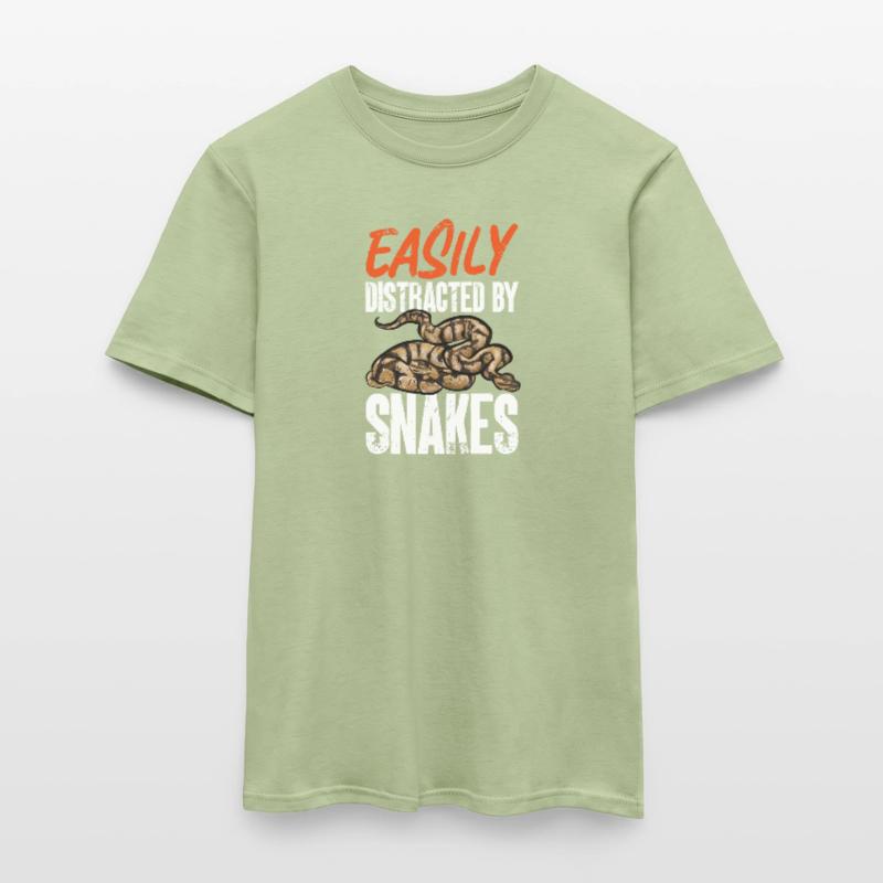 Ball Python Snake King Python T-shirt homme