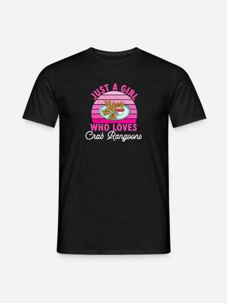Krabben Rangoon Crab Rangoon - Men's T-Shirt - black