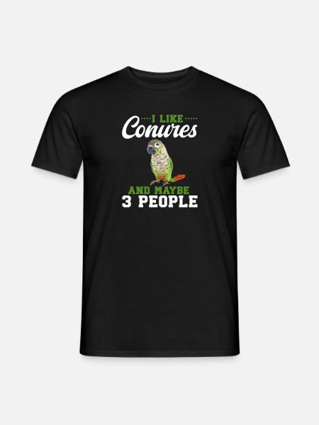 Molina Parakeet Parrot Bird Parakeet - Men's T-Shirt - black