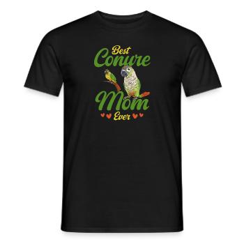 Molina Parakeet Parrot Bird Parakeet - Men's T-Shirt - black - Front - AI Model Male 178 light (178cm)