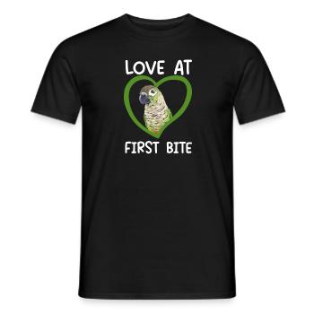 Molina Parakeet Parrot Bird Parakeet - Men's T-Shirt - black - Front - AI Model Male 178 light (178cm)