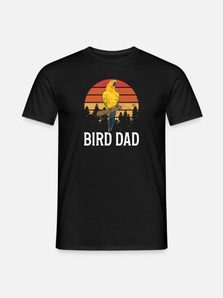 Parakeet Parrot Parakeet Bird - Men's T-Shirt - black