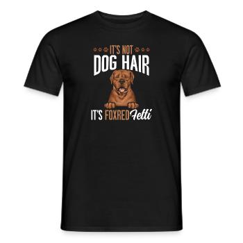Fuchsroter Labrador Retriever Fox Red Labrador - Men's T-Shirt - black - Front - AI Model Male 178 light (178cm)