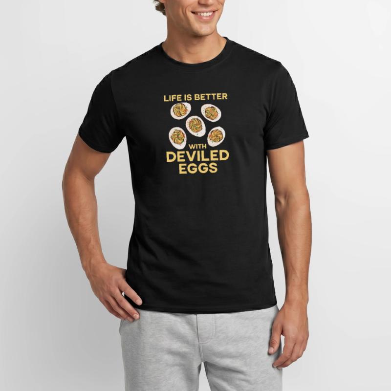 Stuffed Eggs Deviled Eggs Men’s T-shirt
