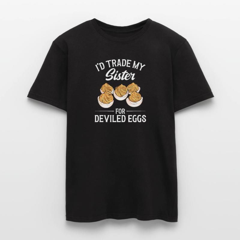 Stuffed Eggs Deviled Eggs Men’s T-shirt