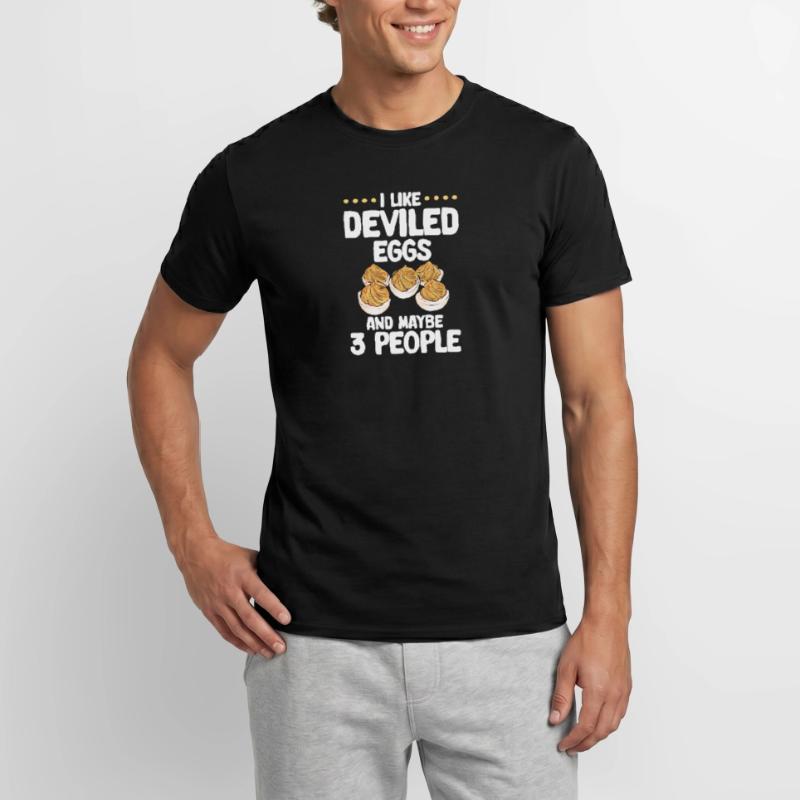 Stuffed Eggs Deviled Eggs Men’s T-shirt