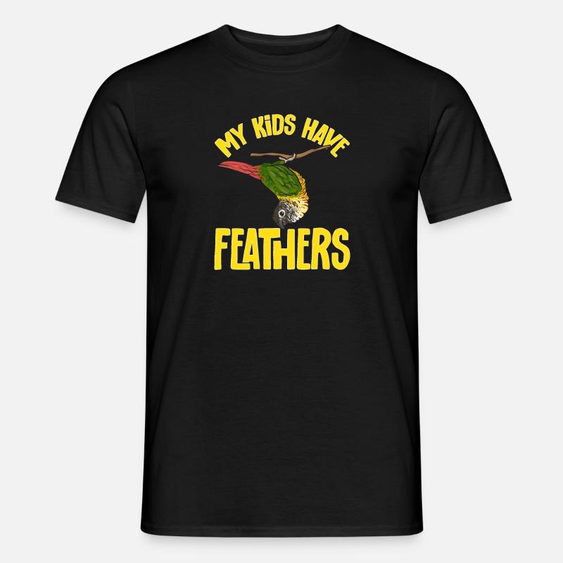 Molinasittich Papagei Vogel Sittich - Männer T-Shirt - Schwarz