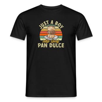 Concha Hispanique Mexicain Pan Dulce - T-shirt homme - noir - Devant - AI Model Male 178 light (178cm)