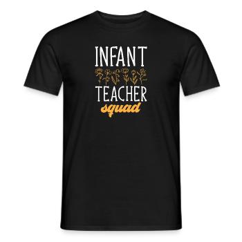 Enseignante de maternelle Éducatrice de centre de garde - T-shirt homme - noir - Devant - AI Model Male 178 light (178cm)