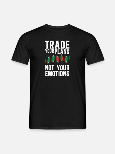 Trading Crypto Stock Market Investor Day Trader - T-shirt homme - noir