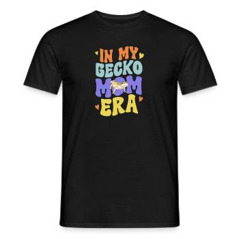 Leopard Gecko Reptile Pet Gecko - Men's T-Shirt - black - Front - AI Model Male 178 light (178cm)