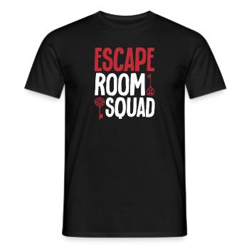 Escape Room - Men's T-Shirt - black - Front - AI Model Male 178 light (178cm)