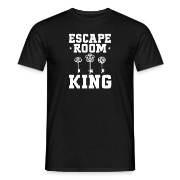 Escape Room - Men's T-Shirt - black - Front - AI Model Male 178 light (178cm)
