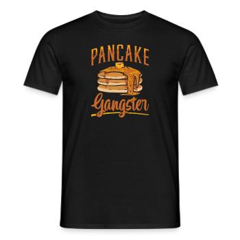 Crêpes Petit-déjeuner Crêpes - T-shirt homme - noir - Devant - AI Model Male 178 light (178cm)