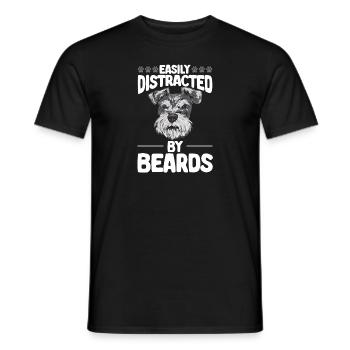 Schnauzer nain Chien Schnauzer - T-shirt homme - noir - Devant - AI Model Male 178 light (178cm)