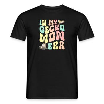Leopard Gecko Reptile Pet Gecko - Men's T-Shirt - black - Front - AI Model Male 178 light (178cm)
