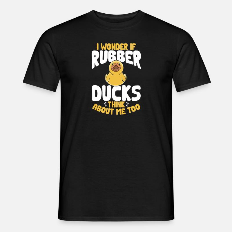 Rubber Duck Rubber Duck - Men’s T-shirt - black