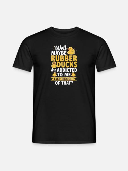 Rubber Duck Rubber Duck - Men's T-Shirt - black