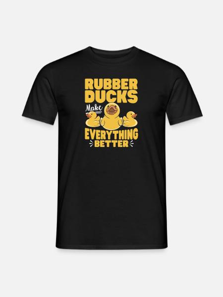 Rubber Duck Rubber Duck - Men's T-Shirt - black