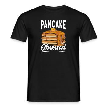 Crêpes Petit-déjeuner Crêpes - T-shirt homme - noir - Devant - AI Model Male 178 light (178cm)