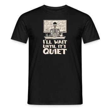 Halloween-Kostüm lustiger Lehrer feiern - Männer T-Shirt - Schwarz - Vorne - AI Model Male 178 light (178cm)