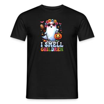 Halloween-Kostümlehrer lustig feiern - Männer T-Shirt - Schwarz - Vorne - AI Model Male 178 light (178cm)