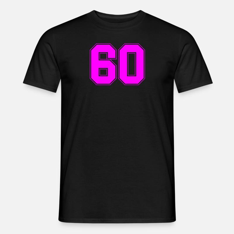 zestig - Männer T-Shirt - Schwarz