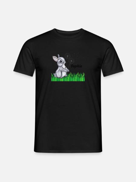 Rabbit Name Gift Sophie - Men's T-Shirt - black
