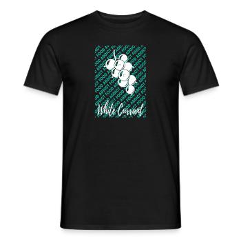 White Currant - Männer T-Shirt - Schwarz - Vorne - AI Model Male 178 light (178cm)