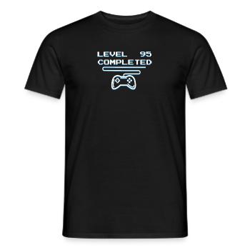 Player 95 - Männer T-Shirt - Schwarz - Vorne - AI Model Male 178 light (178cm)