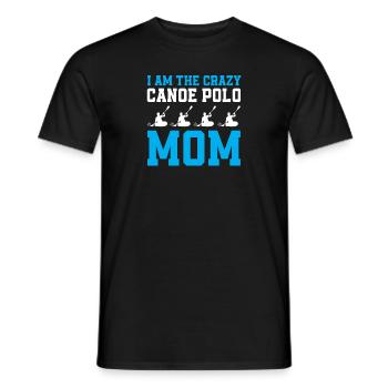 Kanupolo Mama - T-shirt homme - noir - Devant - AI Model Male 178 light (178cm)