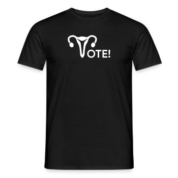 Votez Pro Choix - T-shirt homme - noir - Devant - AI Model Male 178 light (178cm)