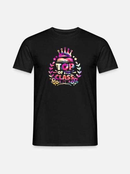 Klassenbester Zurück zur Schule - Männer T-Shirt - Schwarz