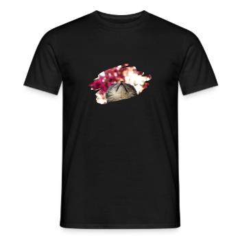 Katze Kätzchen Britisch Kurzhaar Lustig Süß Girl - Männer T-Shirt - Schwarz - Vorne - AI Model Male 178 light (178cm)