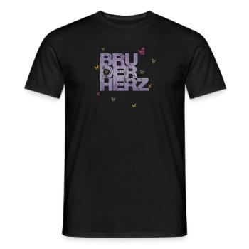 Bruderherz Bester Bruder der Welt Geschenkidee - Männer T-Shirt - Schwarz - Vorne - AI Model Male 178 light (178cm)