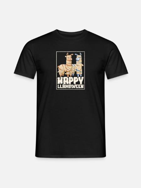Schaurig gruselig gespenstisch lustig Halloween - Männer T-Shirt - Schwarz