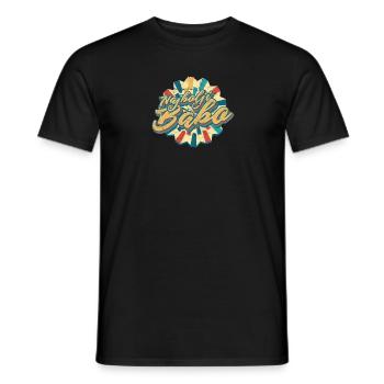 Balkan Spruch Najbolji Babo Geschenkidee - Männer T-Shirt - Schwarz - Vorne - AI Model Male 178 light (178cm)