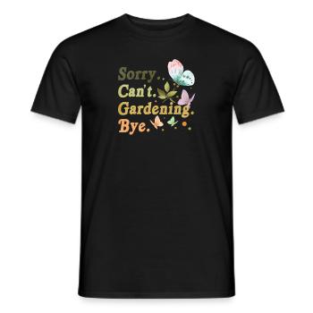 Jardiniers Jardiniers Jardinage Creuser une plante - T-shirt homme - noir - Devant - AI Model Male 178 light (178cm)