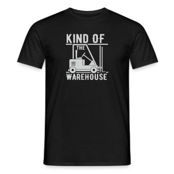 Gabelstapler Fahrer Bediener lustiges Design - Männer T-Shirt - Schwarz - Vorne - AI Model Male 178 light (178cm)