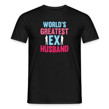 Witziges Scheidungsgeschenk Sarkastische Scheidung - Männer T-Shirt - Schwarz - Vorne - AI Model Male 178 light (178cm)