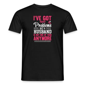 Witziges Scheidungsgeschenk Sarkastische Scheidung - Männer T-Shirt - Schwarz - Vorne - AI Model Male 178 light (178cm)