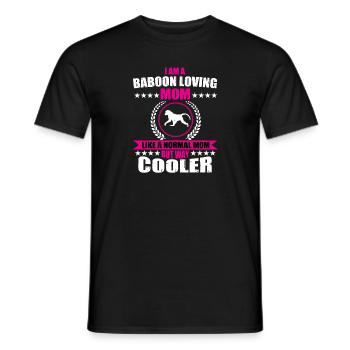 Retro Fährschiff Bekleidung Containerschiff - Männer T-Shirt - Schwarz - Vorne - AI Model Male 178 light (178cm)