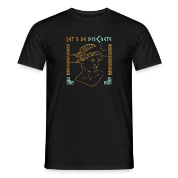 Antike Griechische Mythologie und Griechisches - Männer T-Shirt - Schwarz - Vorne - AI Model Male 178 light (178cm)