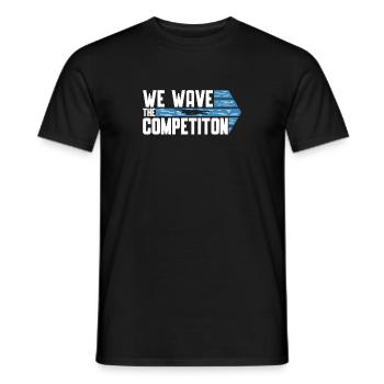 Nageurs Nageurs Nous Avons La Compétition - T-shirt homme - noir - Devant - AI Model Male 178 light (178cm)