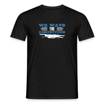 Nageurs Nageurs Nous Avons La Compétition - T-shirt homme - noir - Devant - AI Model Male 178 light (178cm)