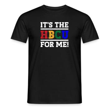 Hbcu Clothing Historic Black College - Men's T-Shirt - black - Front - AI Model Male 178 light (178cm)